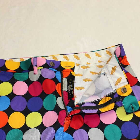 Loudmouth Disco Ball Black Golf Pants Mens XL (40" waist) - Picture 3 of 9